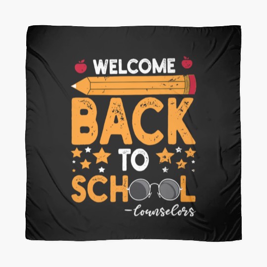 Vintage Back To School Counselors 2024-2025 Glasse Scarves