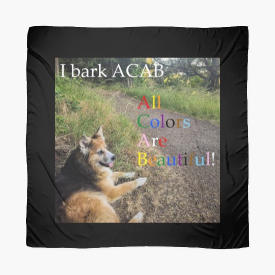 I bark ACAB Scarves