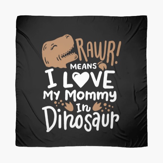 Dinosaur Mother's Day Scarves