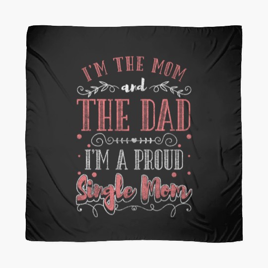 Single Parent Child Love Mother's Day Scarves