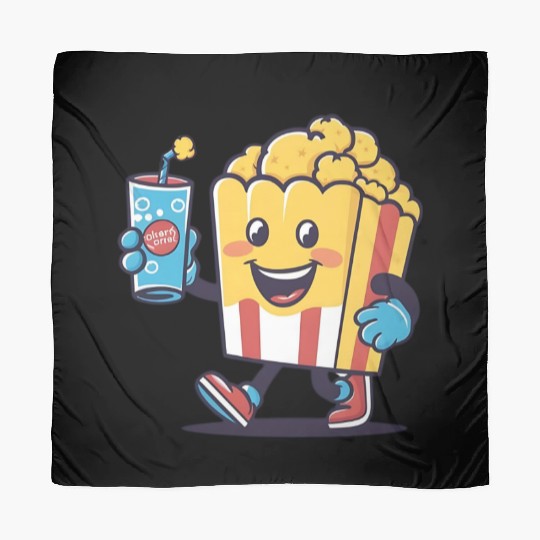 Popcorn and Soda: Moments of Joy Scarves
