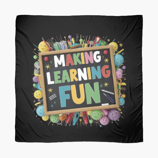 back to school Scarves design for boy and girls