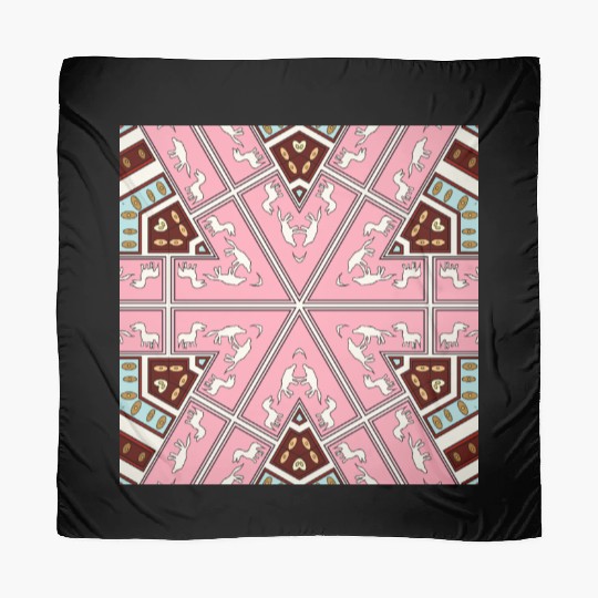 eyes on nature mandala Scarves