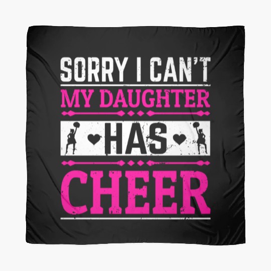 My Daughter Cheer Mom Cheerleading Mother's Day Scarves