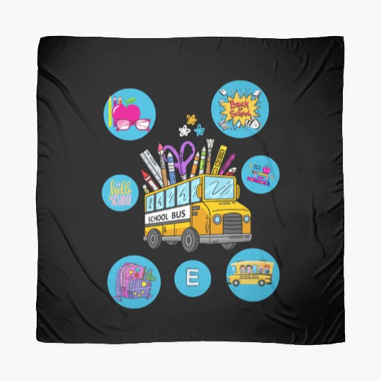 Back to School Scarves First Day of School Scarves