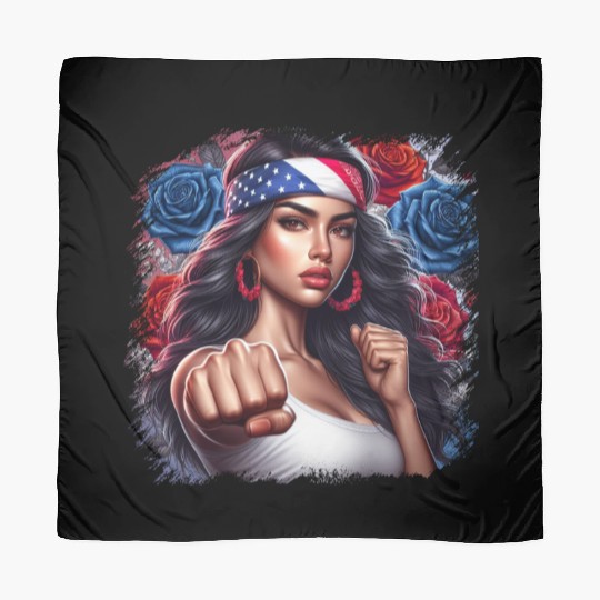 American Motivational Inspirational Patriotic Scarves