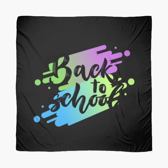 Simple Back to School Design Clean - Motivational Scarves
