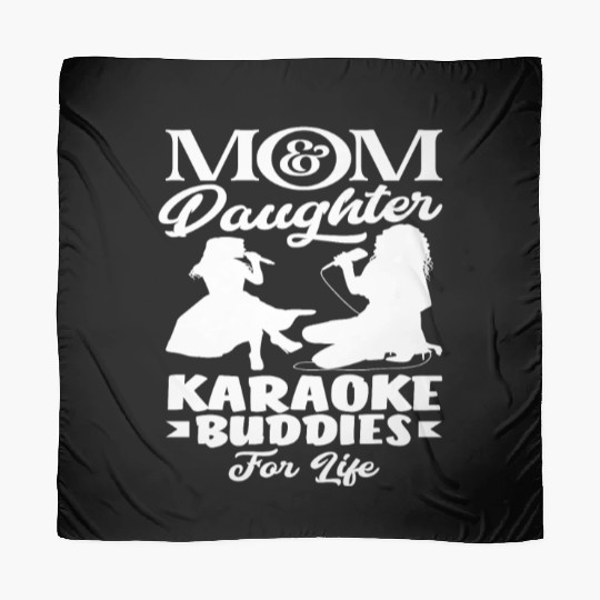 Mom And Daughter Karaoke Friends Forever Scarves