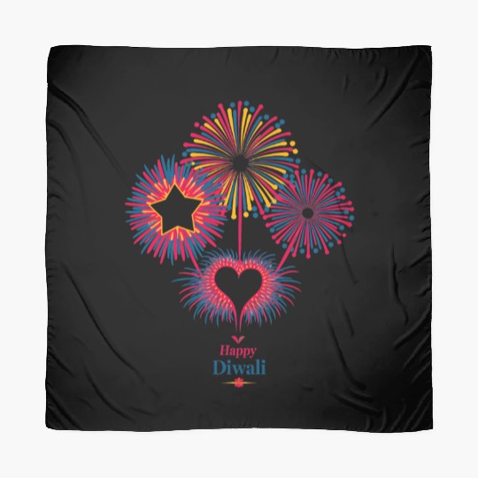 Fireworks for Diwali Celebration Scarves