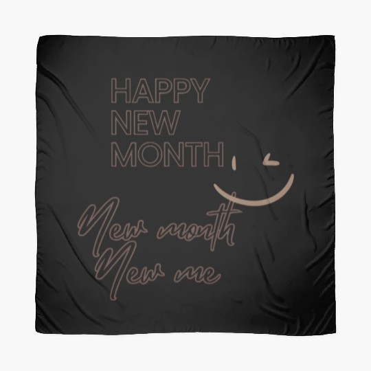 Happy New Month Scarves