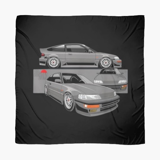 90s JDM CR Hatch Car Graphic Scarves