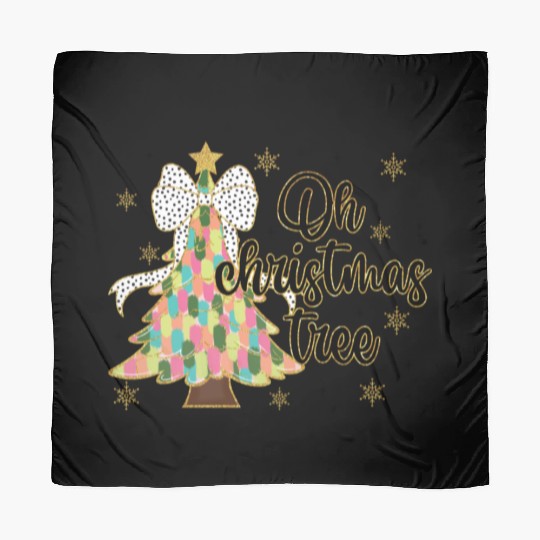Christmas Tree, Merry Christmas Scarves