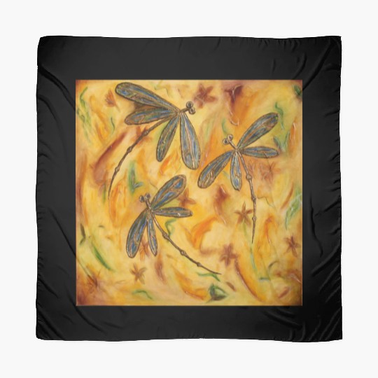 Dragonfly Autumn Flit Scarves