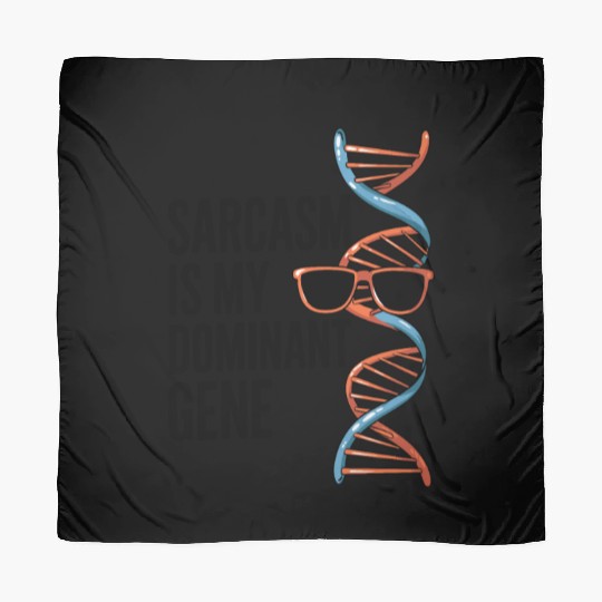 Sarcastic Genealogy DNA Test Genetics Biologist Scarves