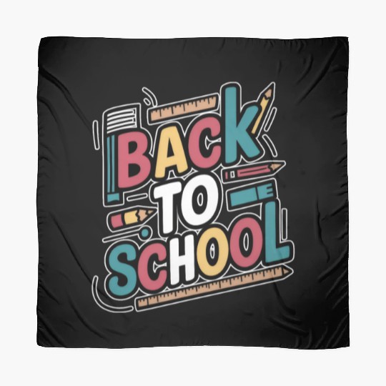 Back To School First Day of School Scarves