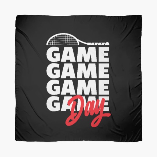 Tennis Game Day Enthusiasm Scarves