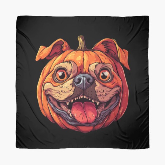 Pumpkin Dog Halloween Dog Pumpkin Scarves