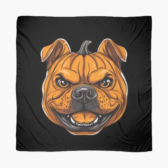 Pumpkin Dog Halloween Dog Pumpkin Scarves