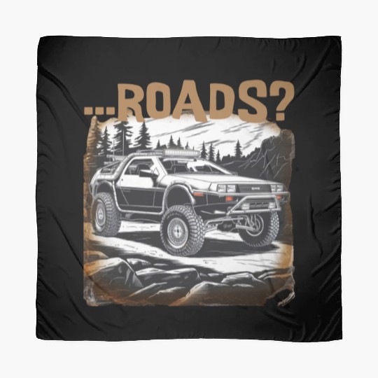 Off-road Delorean Scarves