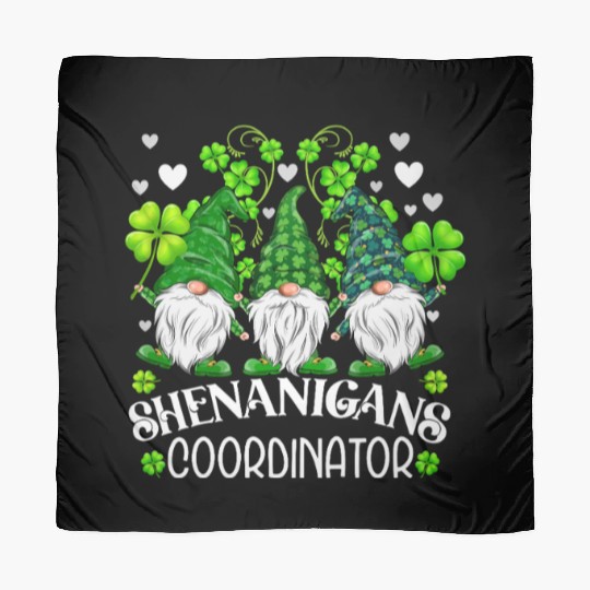 Shenanigans Coordinator St. Patricks Day Gnomes Scarves