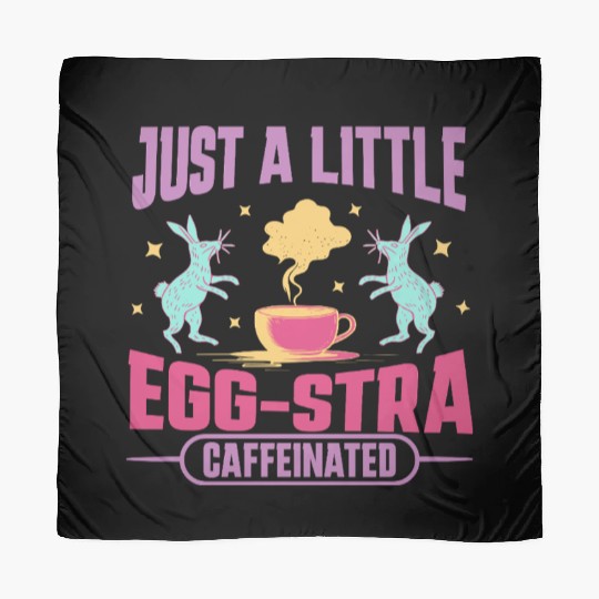 Coffee lover Easter bunny Scarves gift