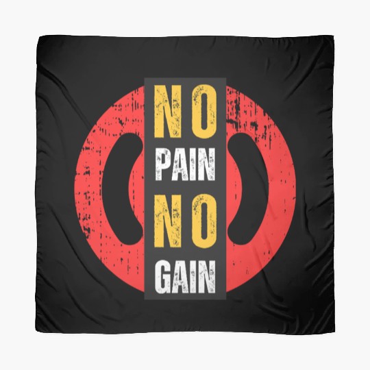 Gym - No Pain No Gain Scarves