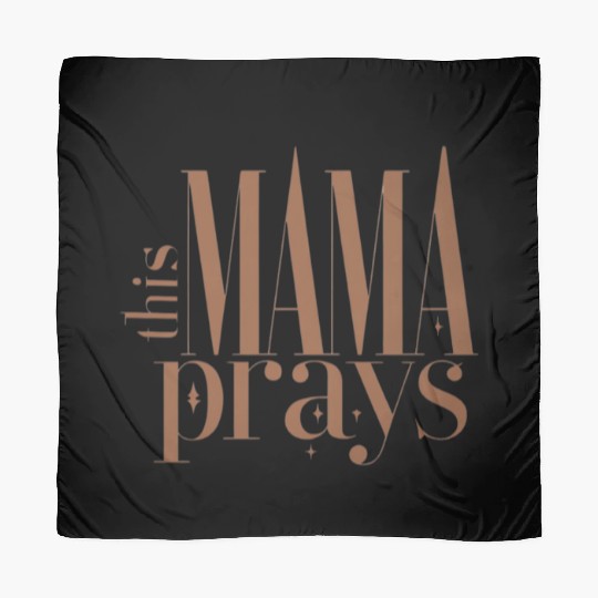 This Mama Prays Women's Softstyle Scarves, Christian M