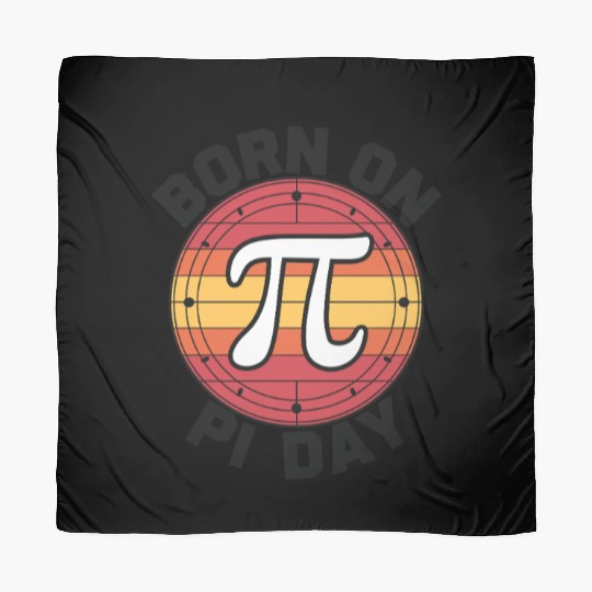 Born on Pi Day Celebration for Math Enthusiasts Scarves