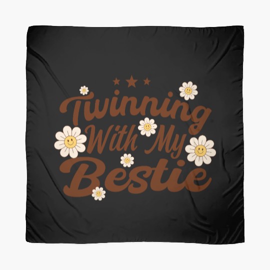 Twinning With My Bestie Spirit Week Twin Day Scarves