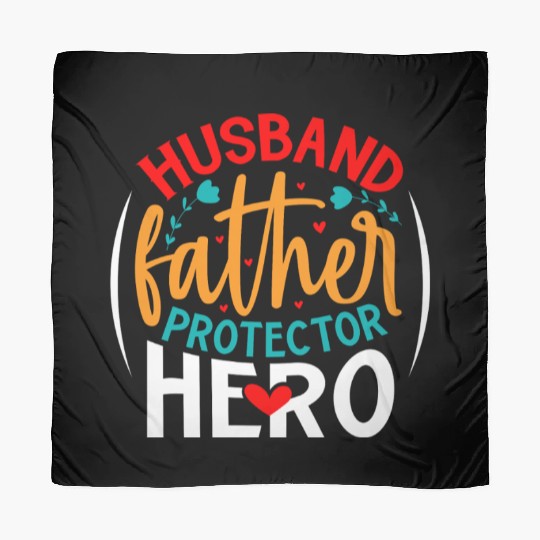 Fathers Day Daddy Protector Hero Scarves