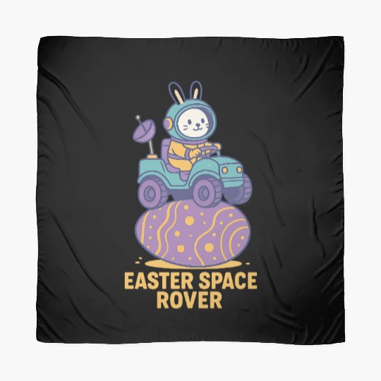 find out The universe"EASTER SPACE ROVER" Scarves