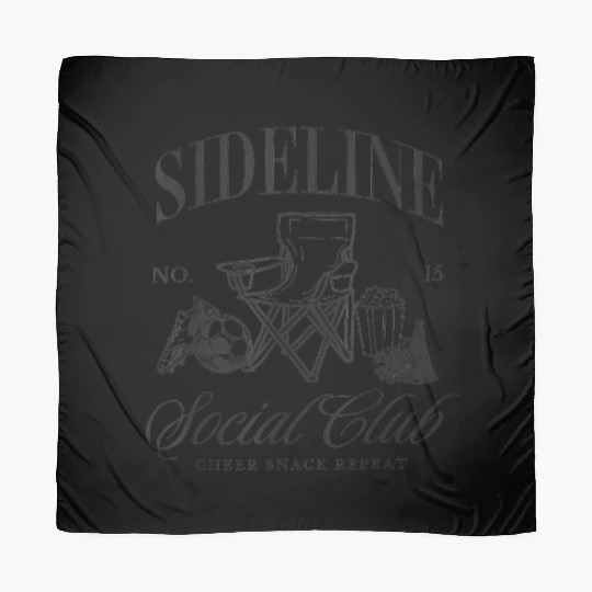 Soccer Mom Sideline Club Women Game Day Vibes Scarves