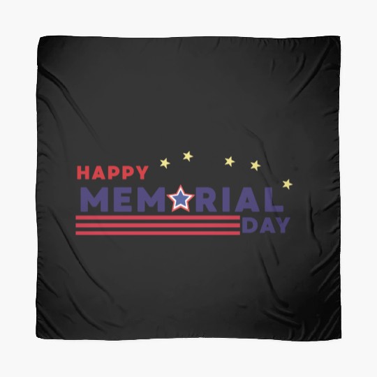 Happy Memorial Day – USA Star & Stripes Design Scarves