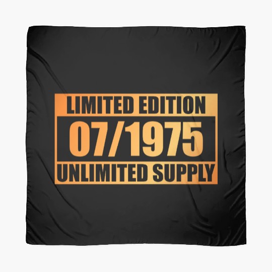 50th birthday Limited Edition - ꝏ Supply 07/1975 Scarves