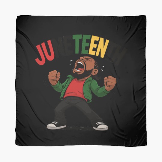 Say Juneteenth 1865 Scarves