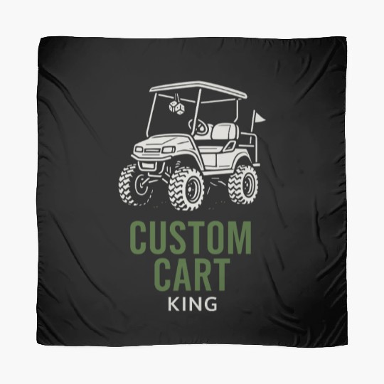 Golf Cart Life Senior Humor Retirement Ride Scarves