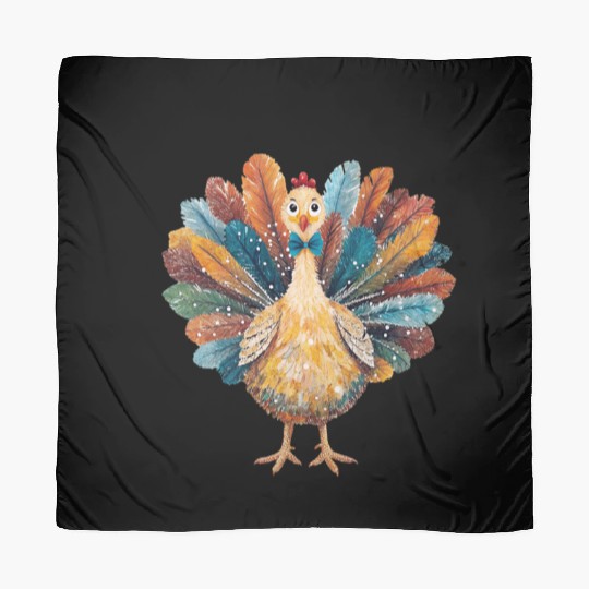 Coquette Thanksgiving Turkey Scarves