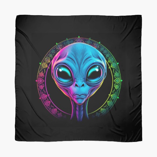 Neon Vision The Otherworldly Gaze Scarves