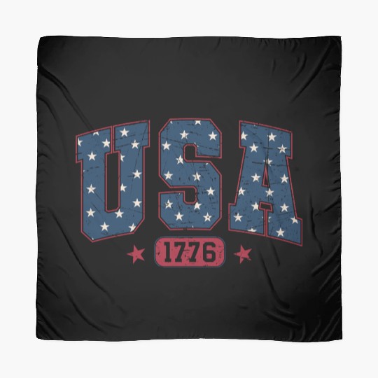 Usa 1776 Svg 4th of July Usa Varsity Scarves