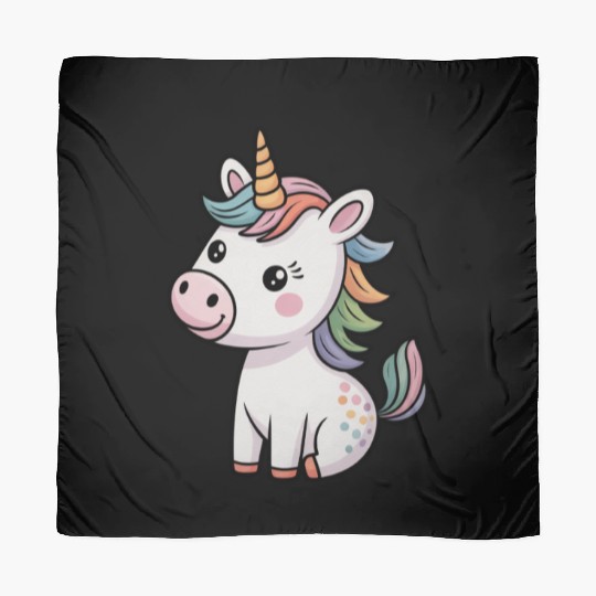 Believe in Magic – Cute Rainbow Unicorn Fantasy Scarves