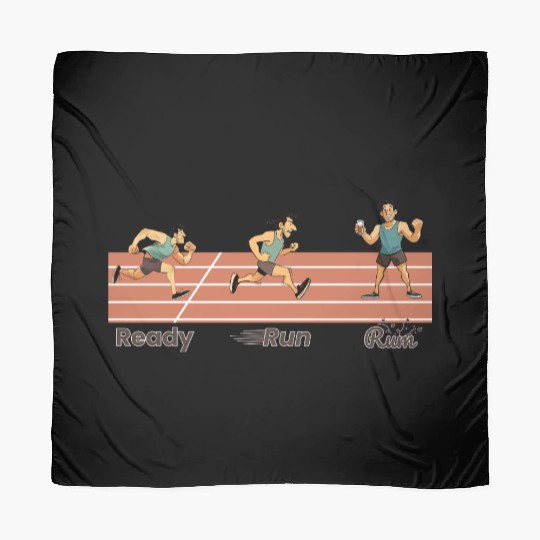 Runners Race Day, Daily Training, Ready Run Rum Scarves