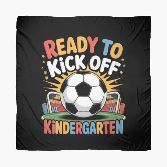 Fun Back To School Ready To Kick Off Kindergarten Scarves