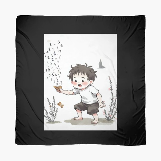 Curious Math Explorer Scarves