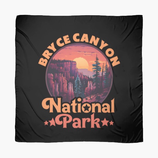 Sunset Over Canyon National Park Scarves