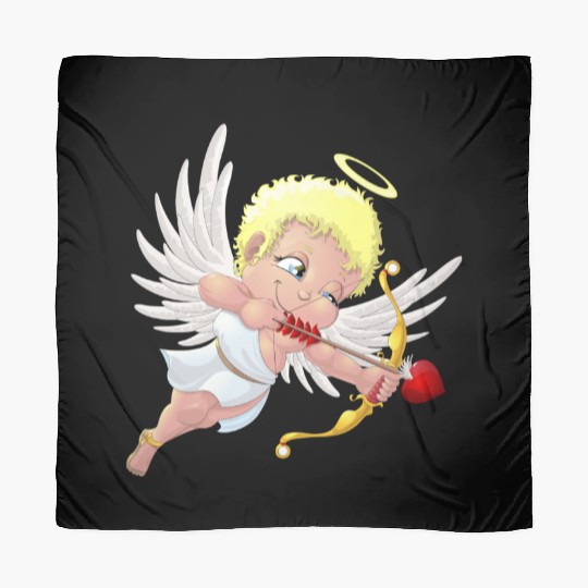 cupid with a halo Scarves