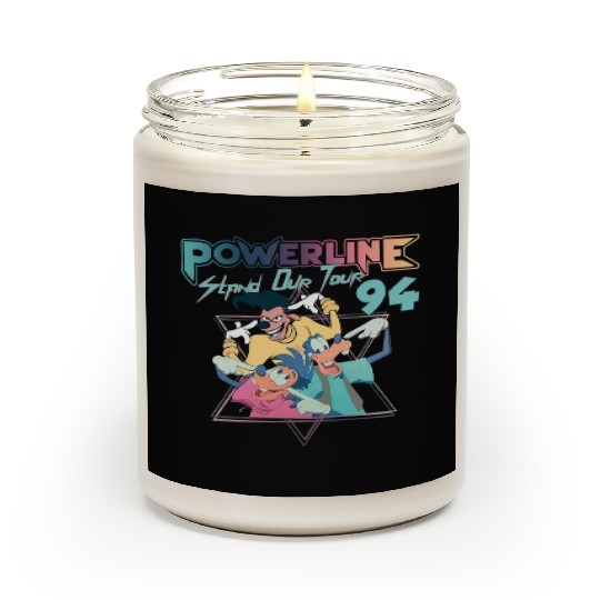 Disney Powerline Stand Out Tour 94 Scented Candles, Comfort Colors Scented Candles