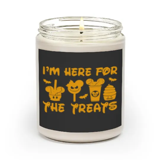 I'm Here For The Treats, Disney Halloween Family Shirts, Hocus Pocus, Halloween Shirt, Halloween Gift, Trick or Treat, Disney Family Shirts Scented Candles