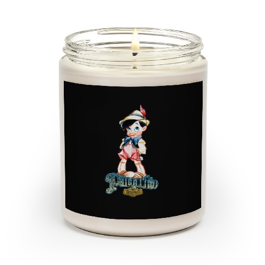 Disney Pinocchio Vintage Portrait Scented Candles