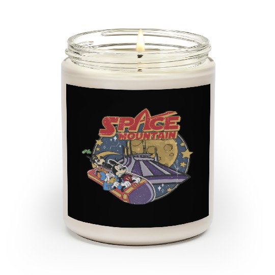 Colors Disney Space Astronauts Scented Candles, 90's Space Mountain Scented Candles