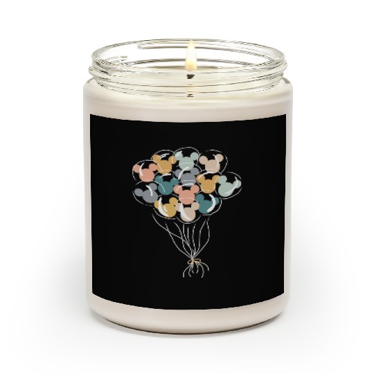 Retro Disney Scented Candles, Disney Balloon Scented Candles